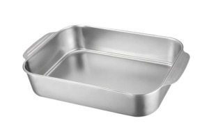 Deep drawn stamping BBQ Pan