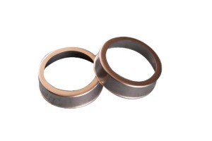 Deep drawn stamping ring for motor