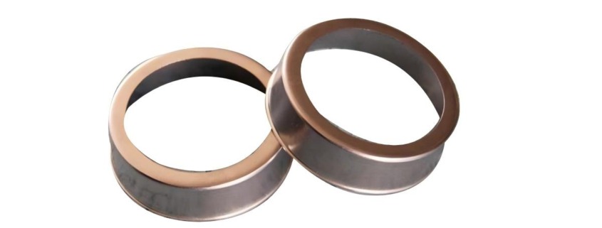 Deep drawn stamping ring for motor