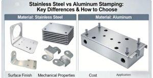 stainless steel vs aluminum stamping difference