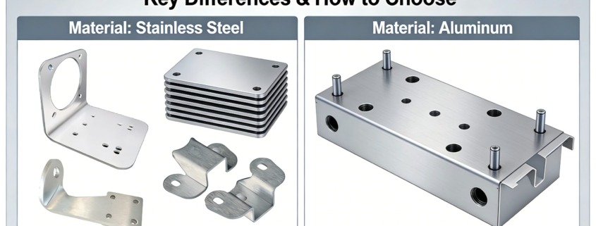 stainless steel vs aluminum stamping difference